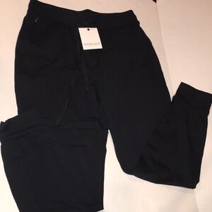 NWT Recreation Travel Jogger Pants | Black | Size M